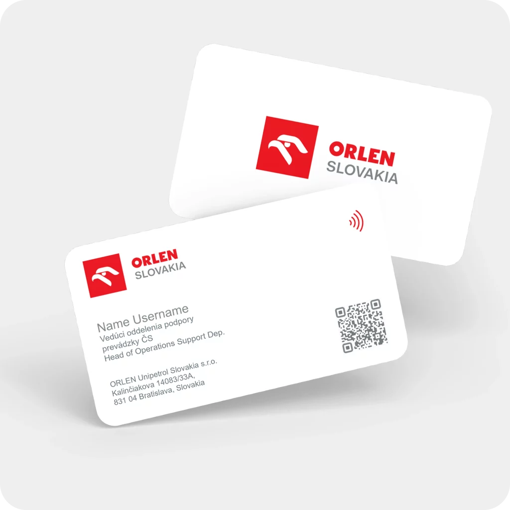 NFC vizitky na míru